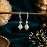Elegant Hanging Pearl Earrings for Women