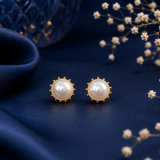 Elegant Daily Wear Pearl Earrings for Women