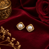 Designer Pearl Earrings