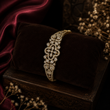 Antique Gold AD Diamond Designer Bracelet