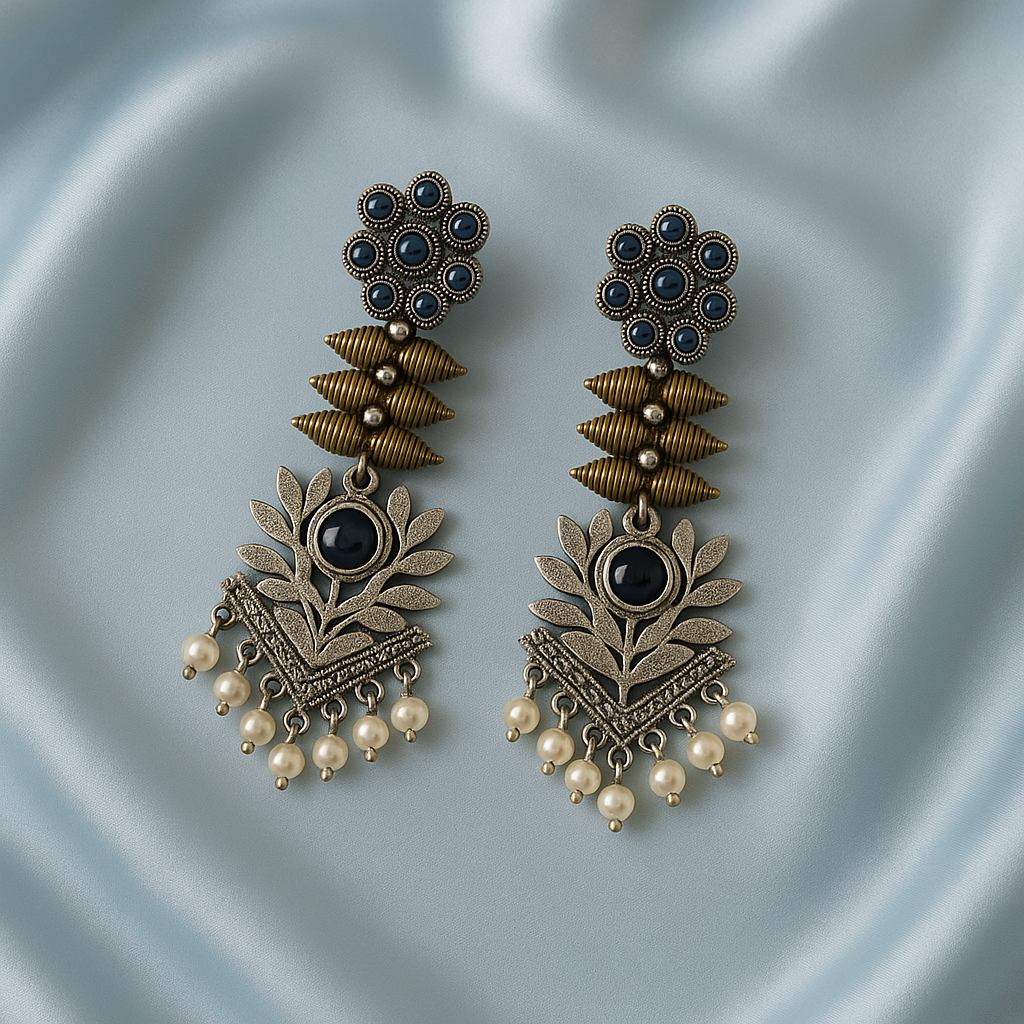 Dualtone earrings