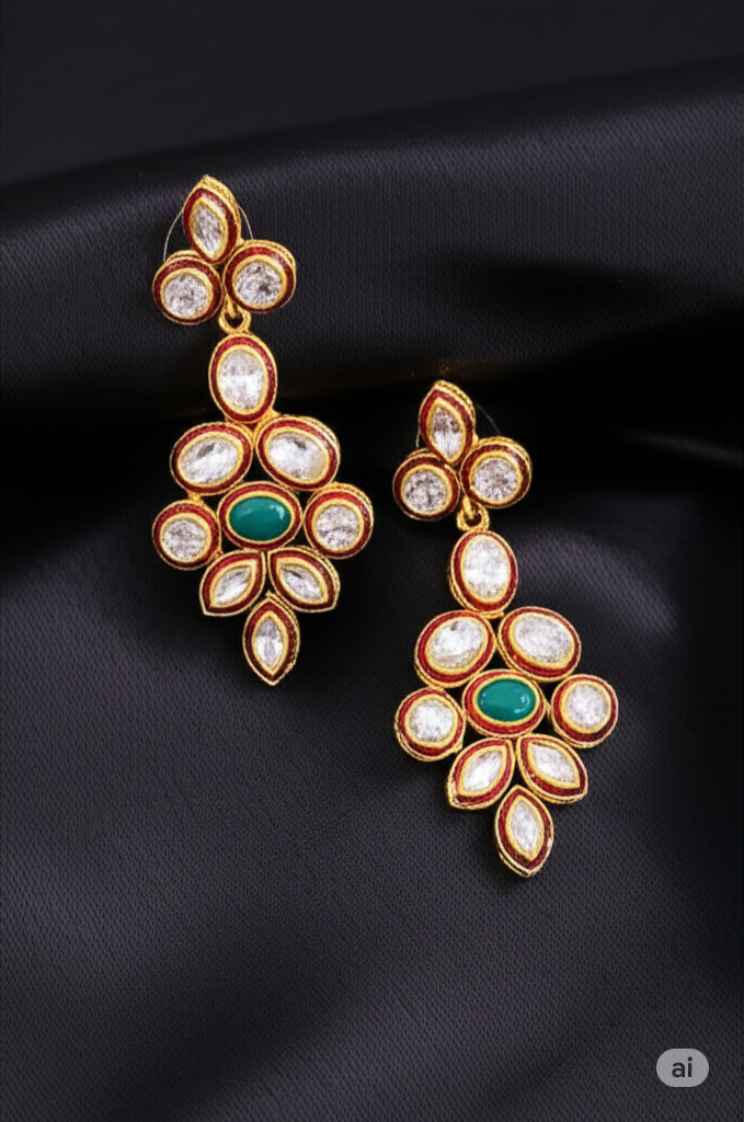 Kundan Earrings