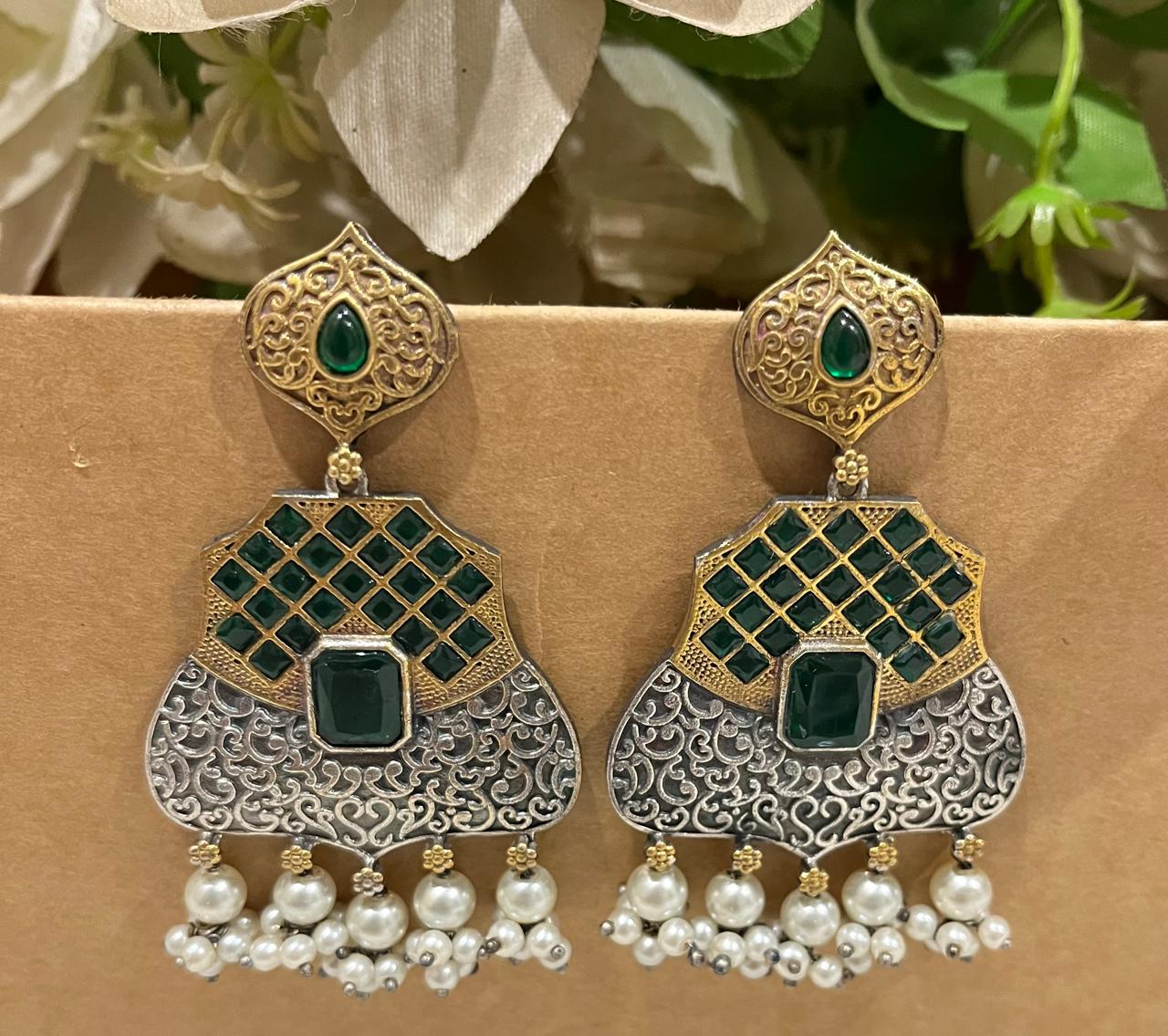 Dualtone Earrings