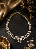 Luxury antique American Diamond Necklace Set for Women